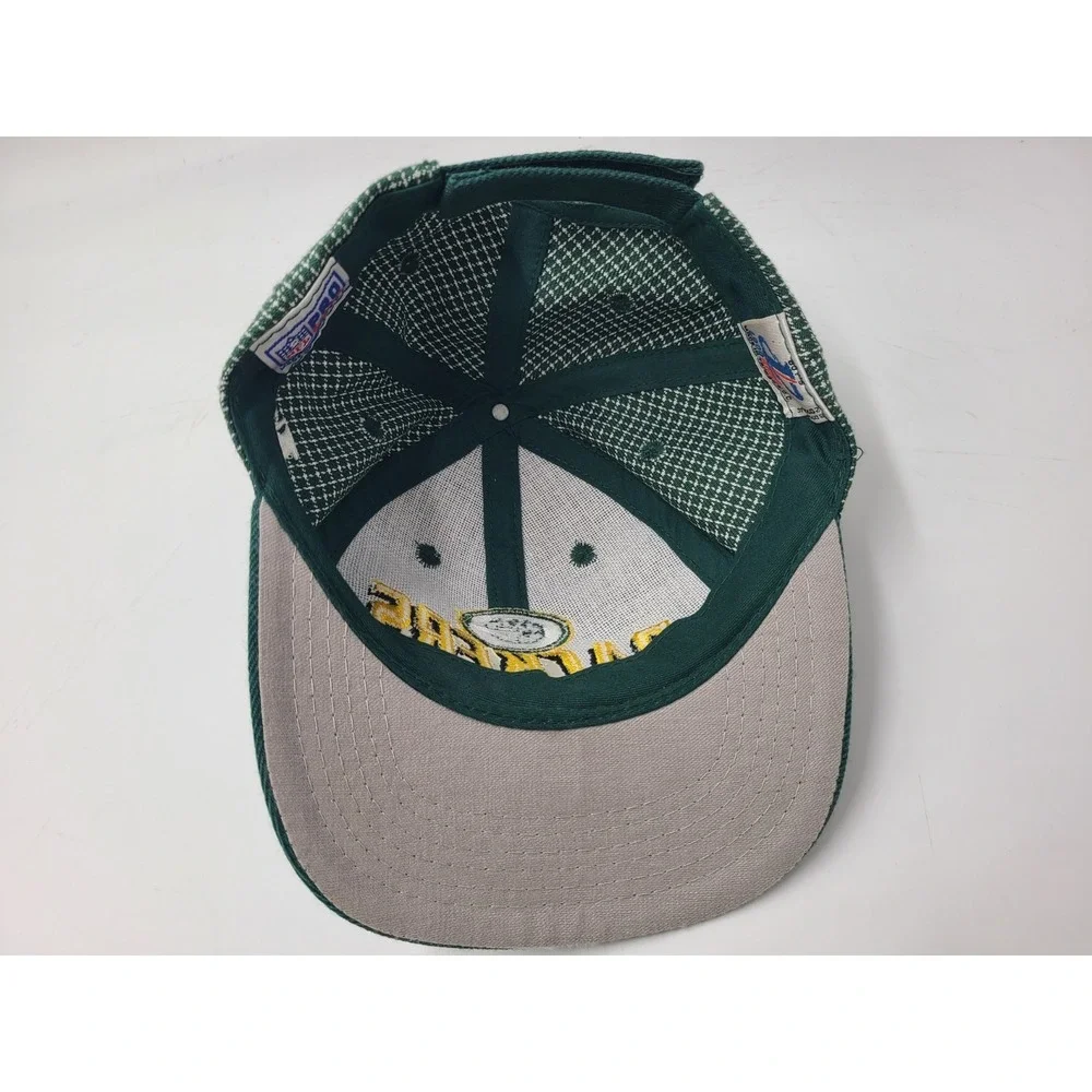 Vintage Youth Green Bay Packers Logo Athletic Pro Line Grid Adjustable Hat Cap‎
